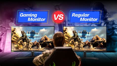 vsgaming|gaming vs regular monitor.
